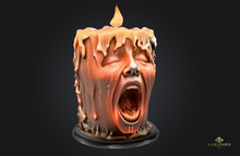 Melting Expression Painting – Surreal Gothic Wall Art Decor