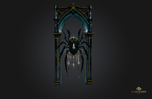 Nights Arachnid Sentinel – Gothic Spider Guardian Sculpture