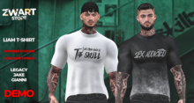 Zwart - Liam T-Shirt - DEMO