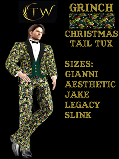 TW Grinch Tail Tux