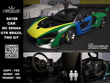 6419# CAR MC SENNA GTR BRAZIL (BOX)