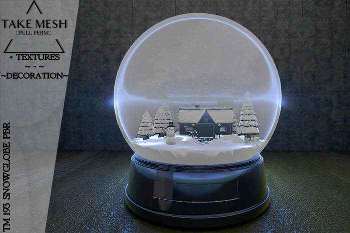 ! TakeMesh - TM 193 Snowglobe PBR