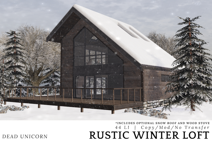 Dead Unicorn - Rustic Winter Loft
