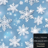 KJ Glam Winter Texture Seamless H