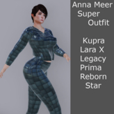 Anna Meer Super Outfit