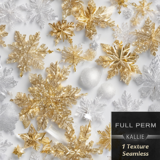 KJ Glam Winter Texture Seamless C