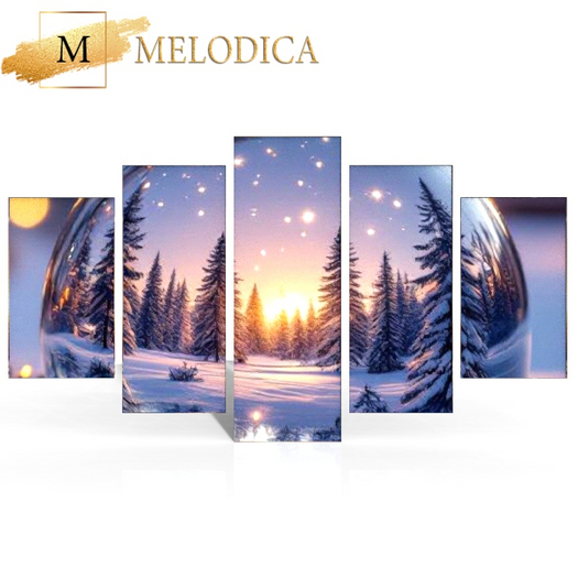 Christmas Reflection Pictures Wall Decor