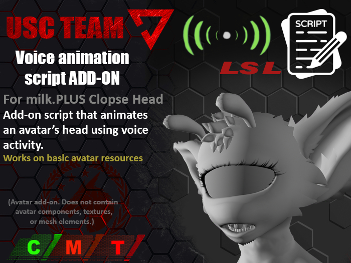 [USC] m.P Clopse Voice Animator script