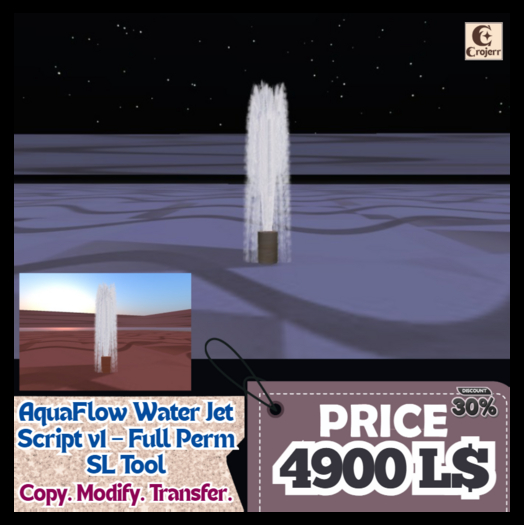 script Water Jet v1 ( FULL PERM )-