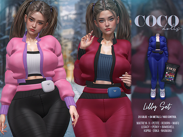 Coco Dolls x Lilly Set (FATPACK)