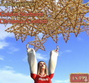 Aqshaquinn's "Golden Starburst" Christmas Confetti  yay
