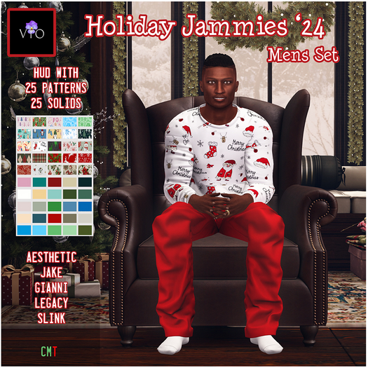 ViO HOLIDAY JAMMIES 24 - MENS SET