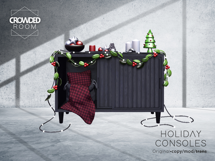 Crowded Room - Holiday Console - Green / Black 