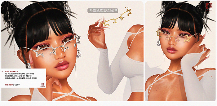 [ARNUAD.] IDOL Frames. GOLD 