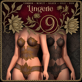 The Muses - Dame Lotus - Lingerie BOM - Silver+Gold (Common)
