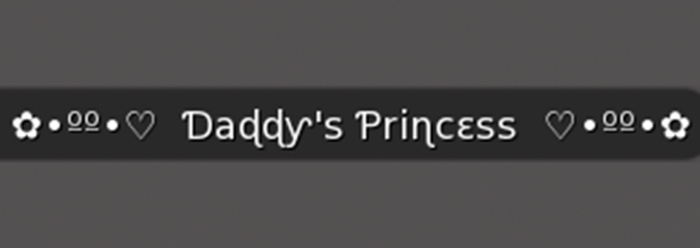 Daddy's Princess - Gesture (with Sound)