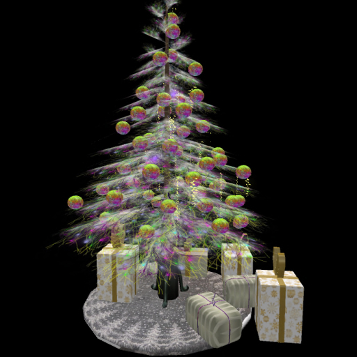 MW  All The Glitter & Gold X-Mas Tree Stardust Yellow