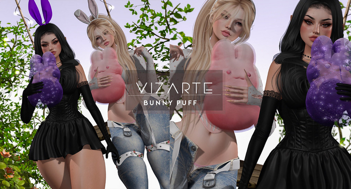 Vizarte. Bunny Puff Bundle