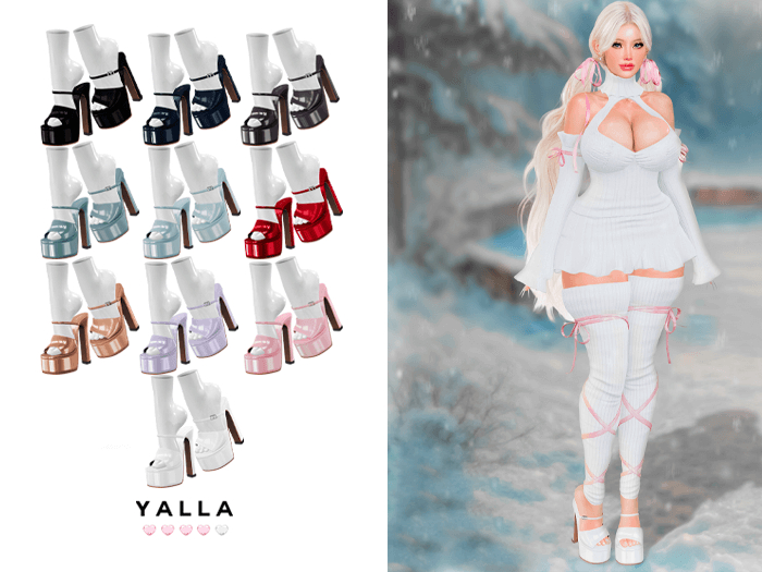 #Unpack me! YALLA ~ Aimee Heels [FATPACK]