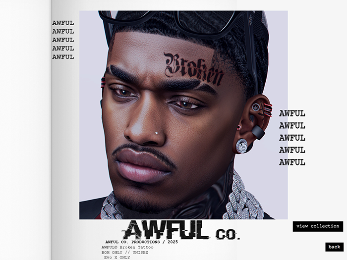 AWFUL. // Broken Tattoo.