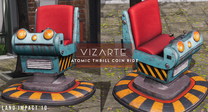 Vizarte. Atomic Thrill Coin Ride