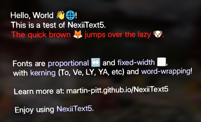 NexiiText5