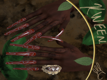 [KWEEN] Motion Nails (XL Coffin)