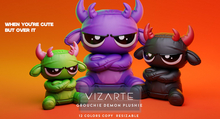 Vizarte. Grouchie Demon Plushie Bundle