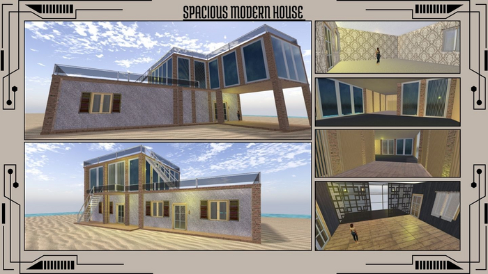 SPACIOUS MODERN HOUSE COPY MODIFY