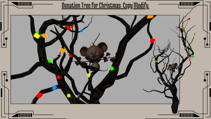 Donation Tree for Christmas  Copy Modify