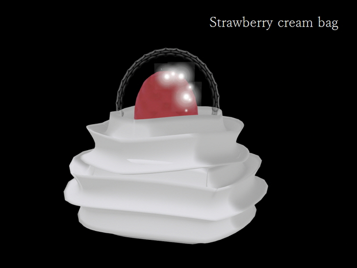 Strawberry cream bag Panel*