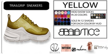 Baiastice_Trailgrip Sneakers-Yellow