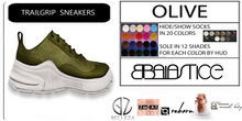Baiastice_Trailgrip Sneakers-Olive