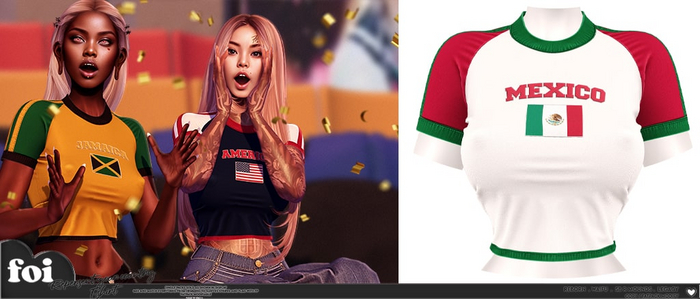 FOI - REPERSENTATON T-SHIRTS . MEXICO
