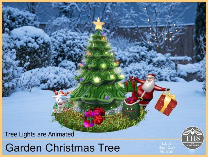Garden Christmas Tree