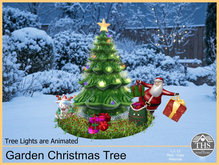 Garden Christmas Tree