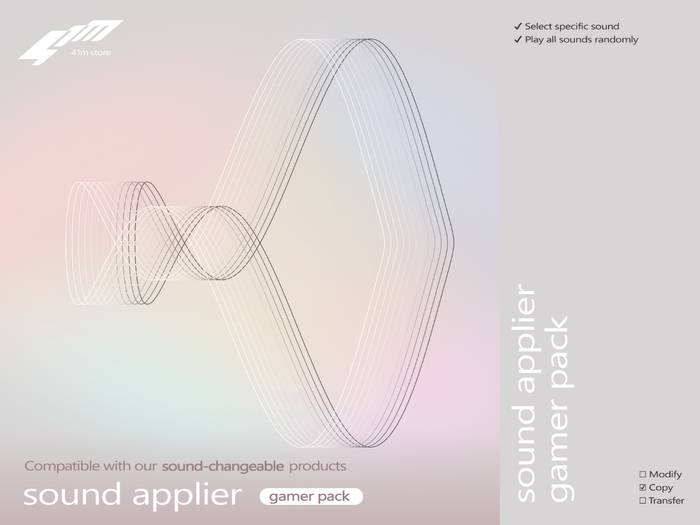 41m / Sound Applier / Gamer Pack