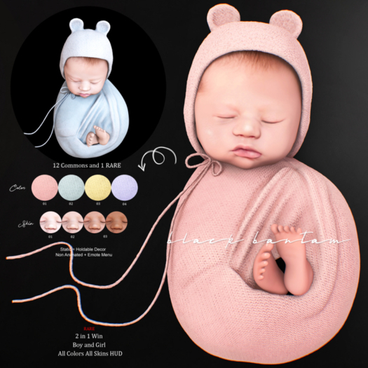 *[BB] Little Bear Baby 2in1 ALL RARE