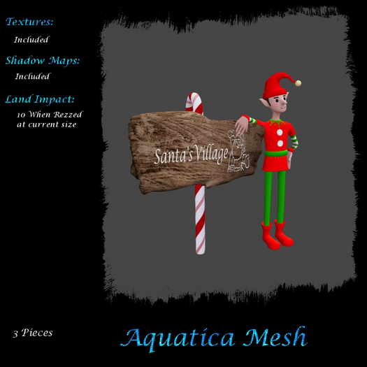Aquatica Mesh - AM026270 Welcoming Elf