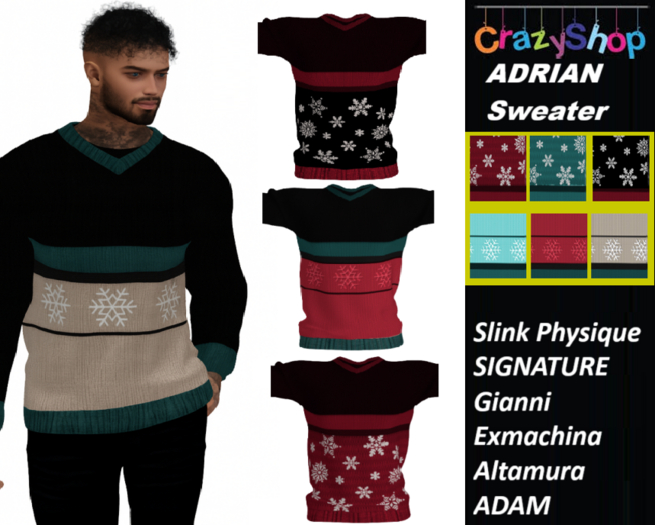 Crazy Adrian Sweater