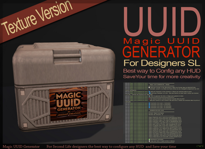 *!* Magic UUID GENERATOR