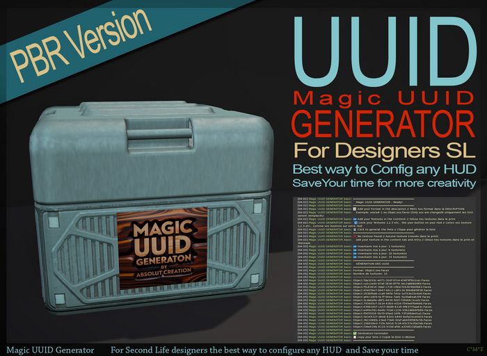 *!* Magic UUID GENERATOR PBR  