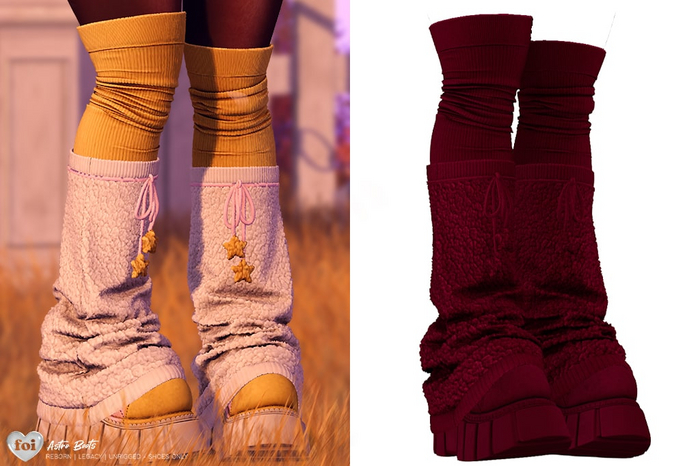 FOI - ASTRO BOOTS . RED