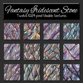 *Wallflowers* Fantasy Iridescent Stone