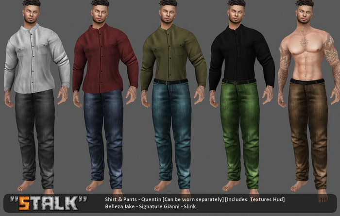 Shirt & Pants - Quentin [DEMO]