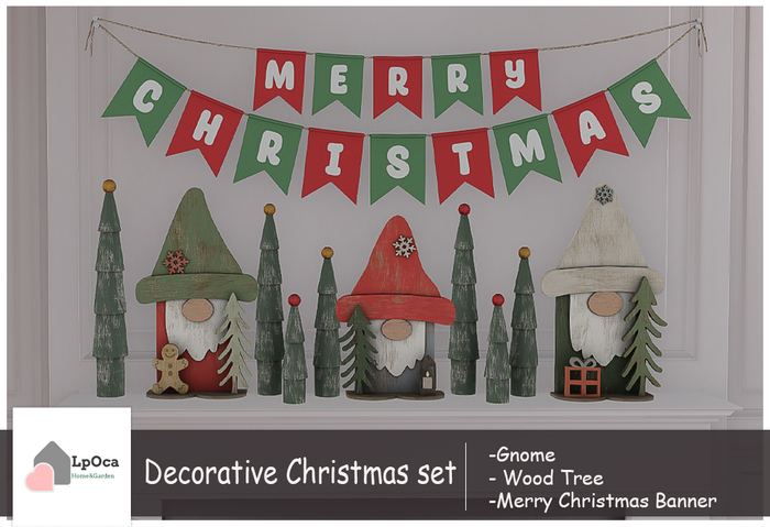 LpOca Decorative Christmas set