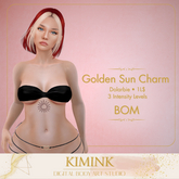 :.KIMINK.: Golden Sun Charm
