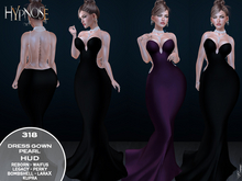 HYPNOSE - 318 DRESS GOWN PEARL {WEAR ME}