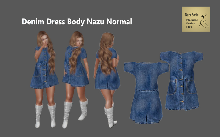Denim Dress Body Nazu Normal