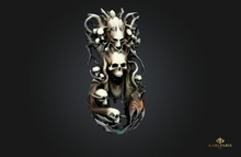 Skull Throne – Dark Gothic Decor Sculpture